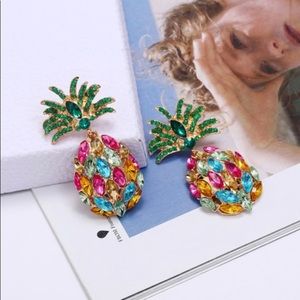Bahama mama pineapple earrings